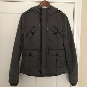 Aritzia TNA Platoon Parka Grey